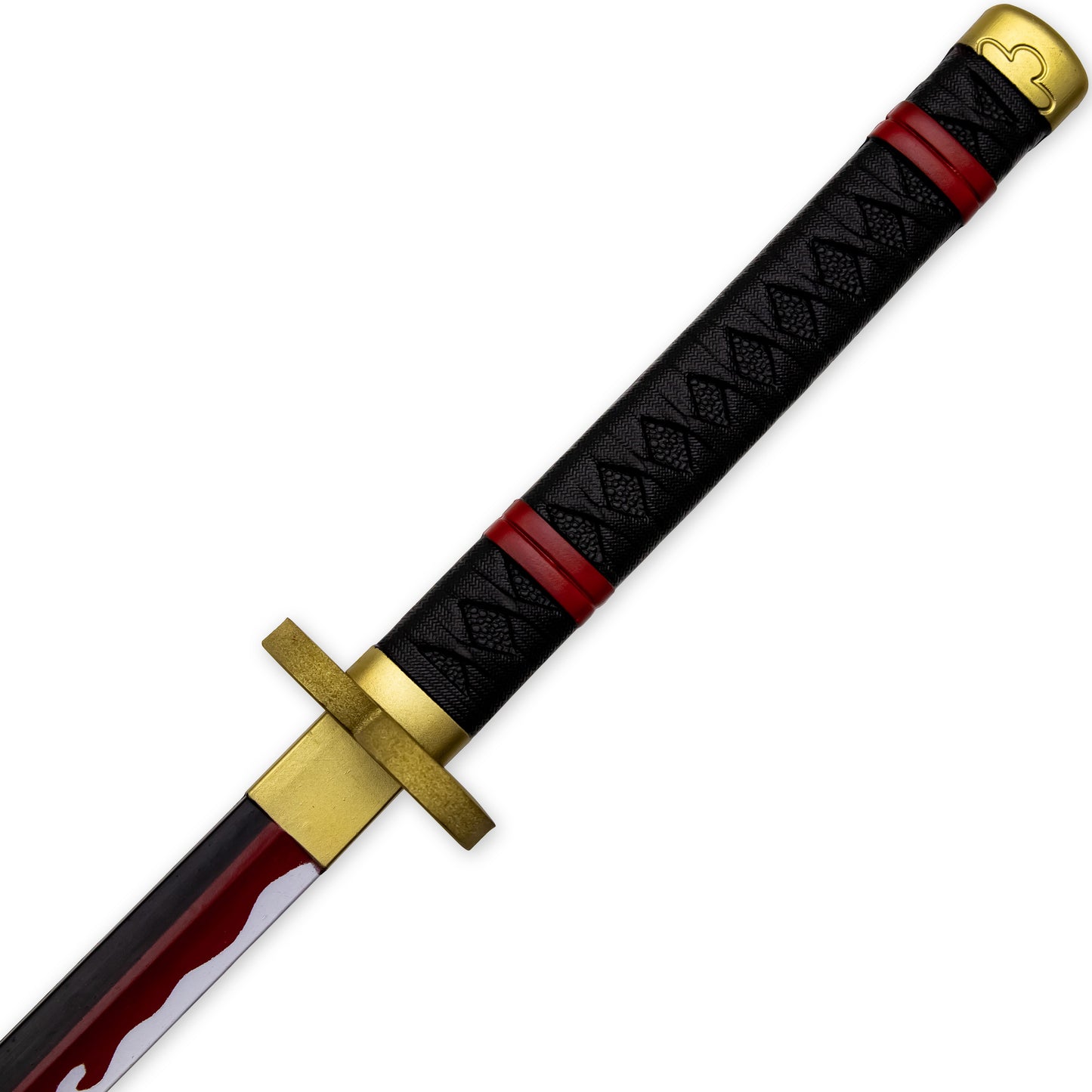 Zoro Roronoa Polyurethane Foam Replica Enma Anime Katana Sword Cosplay Prop |Haki Imbued Form