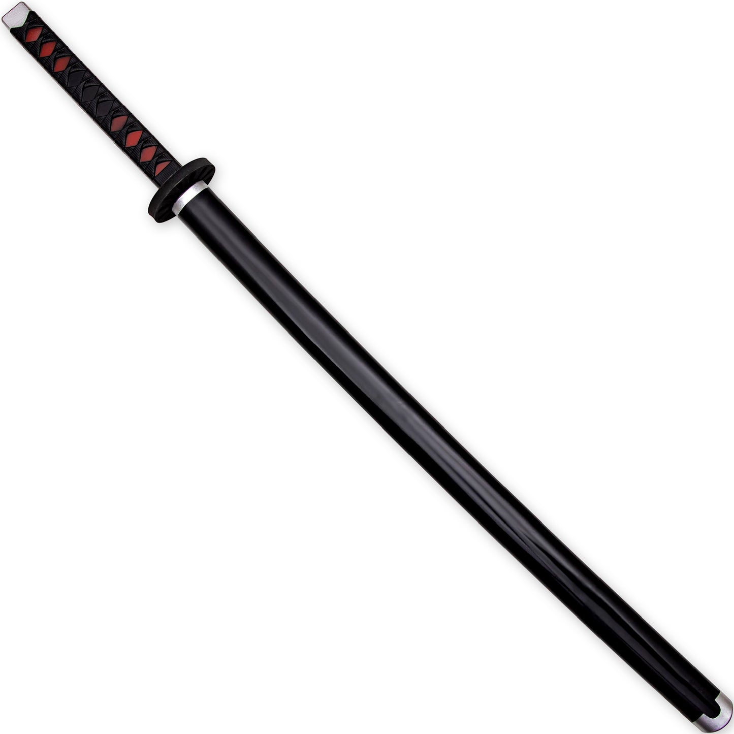 Tanjiro Kamado Polyurethane Foam Nichirin Black Blade Katana Anime Replica Cosplay Prop