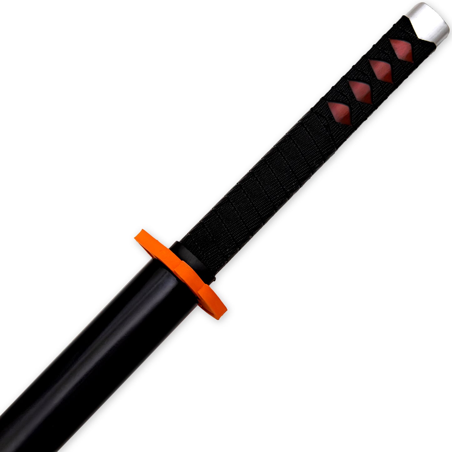 Tanjiro Kamado Polyurethane Foam Nichirin Katana Anime Replica Cosplay Prop Sword | Flame Hand Guard