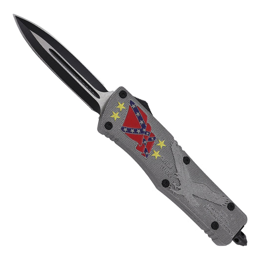 Confederate Pride Dual Action Heavy Duty Automatic OTF Knife