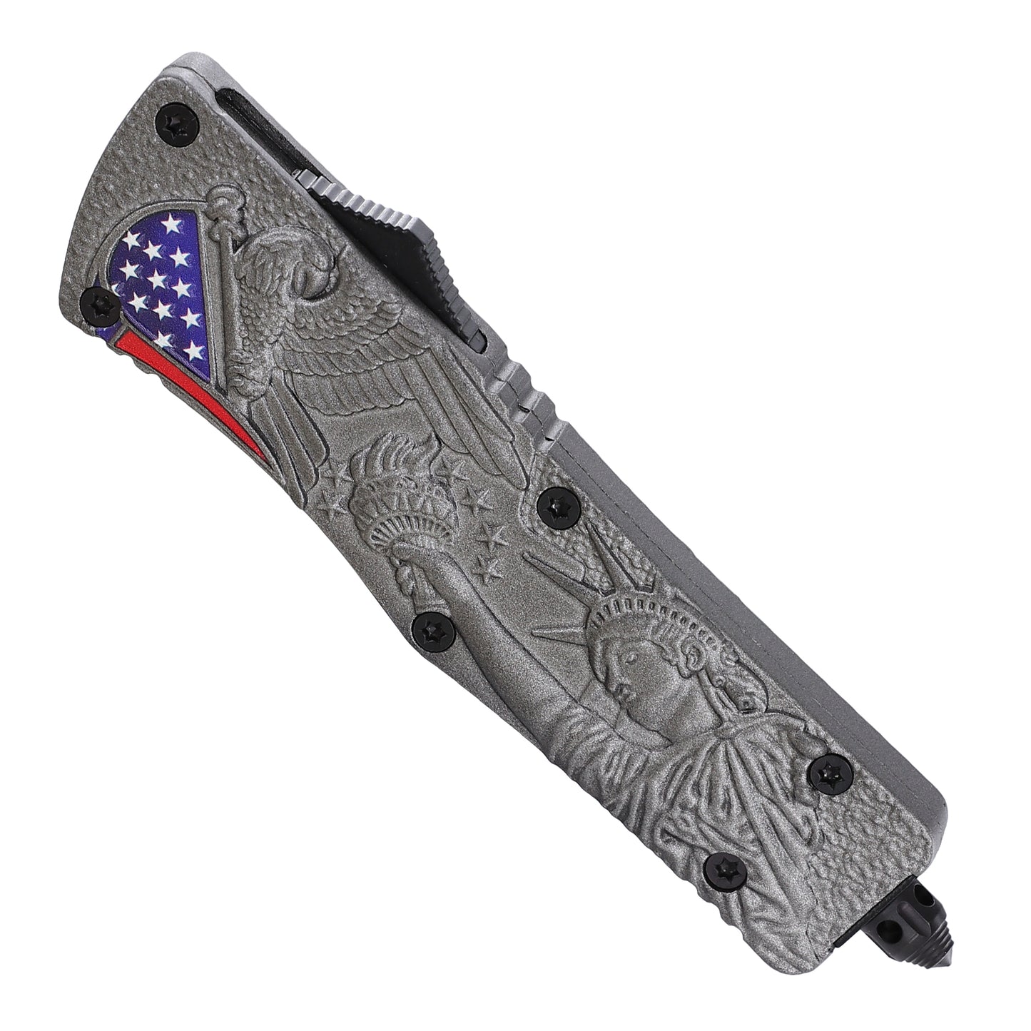 Dual Action American Pride OTF Knife