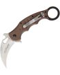 Fox Karambit Dark Earth G-10 Stone