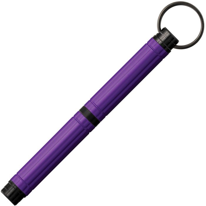 Fisher Space Pen Purple Backpacker Keyring Pen