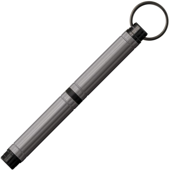 Fisher Space Pen Gray Backpacker Keyring Pen