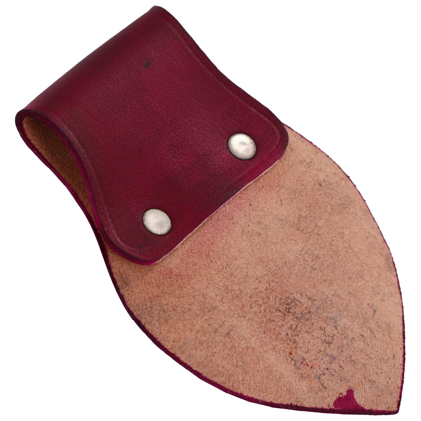 Genuine Leather Universal Axe Frog | Red