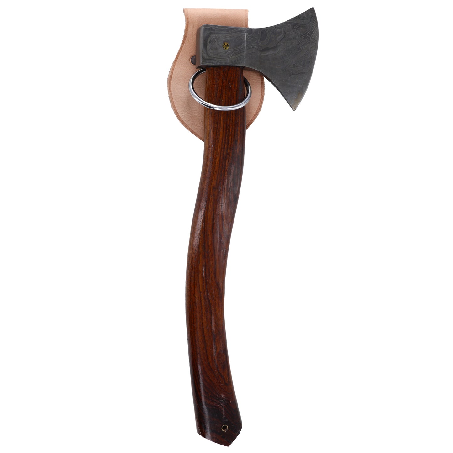 Genuine Leather Universal Axe Frog | Natural Tan