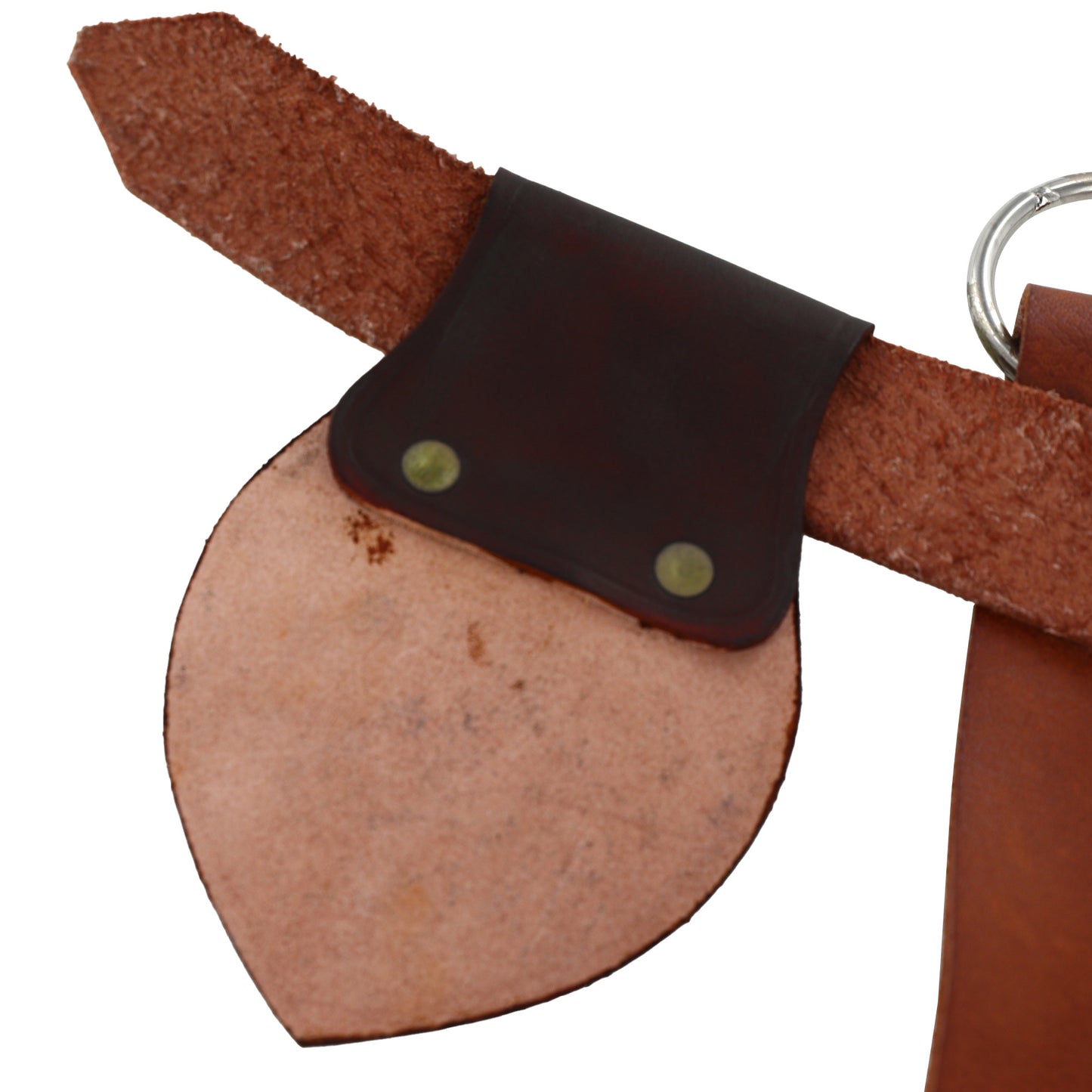 Genuine Leather Universal Axe Frog | Brown