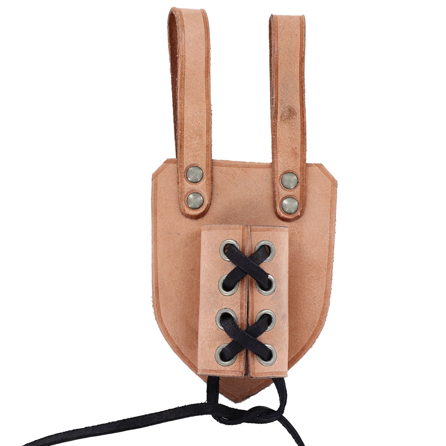 Genuine Leather Universal Dagger Frog | Natural Tan