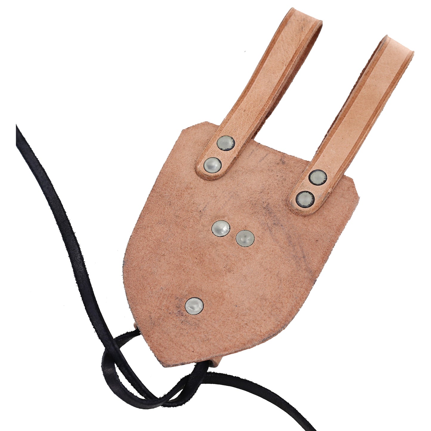 Genuine Leather Universal Dagger Frog | Natural Tan