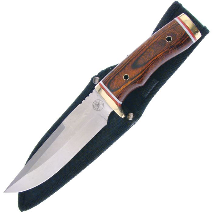 Frost Cutlery-Trophy Stag Bowie Pakkawood