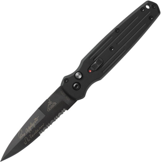 Gerber-Auto Covert Button Lock Black