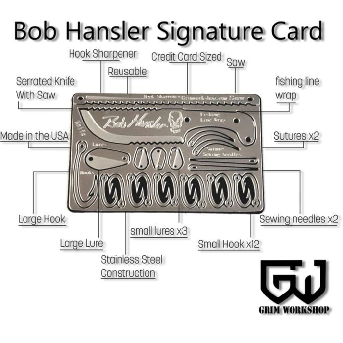 Grim Workshop Bob Hansler Survival Card