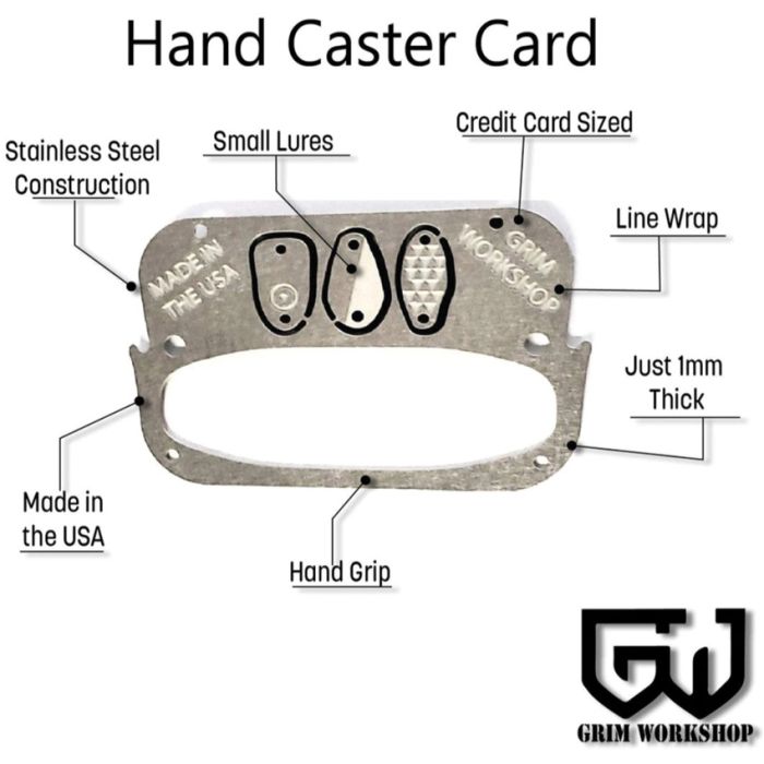 Grim Workshop Hand Caster Fishing Card