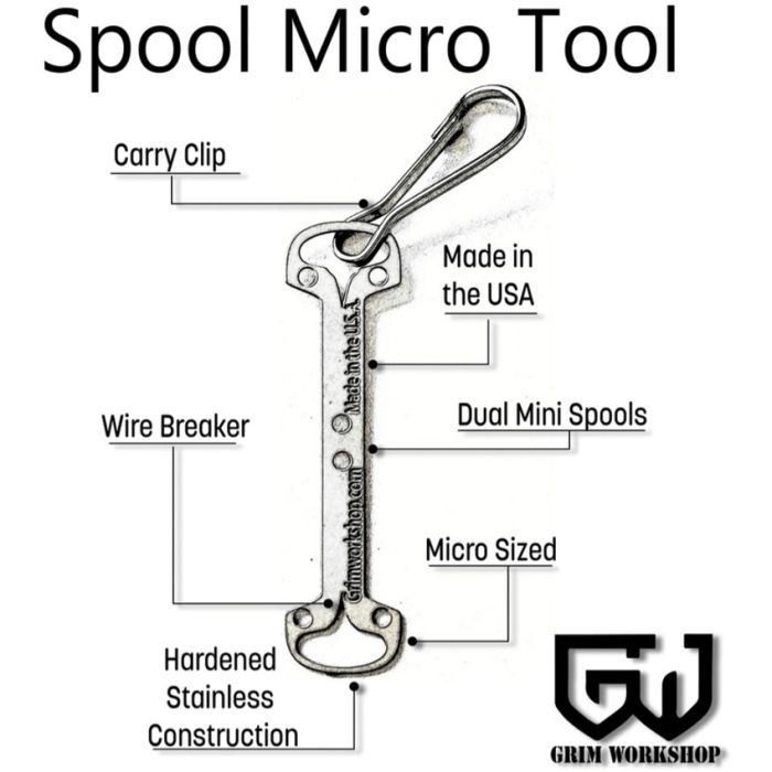 Grim Workshop Spool Micro Tool