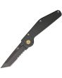 GT KNIVES Auto Button Lock Tanto Serrated