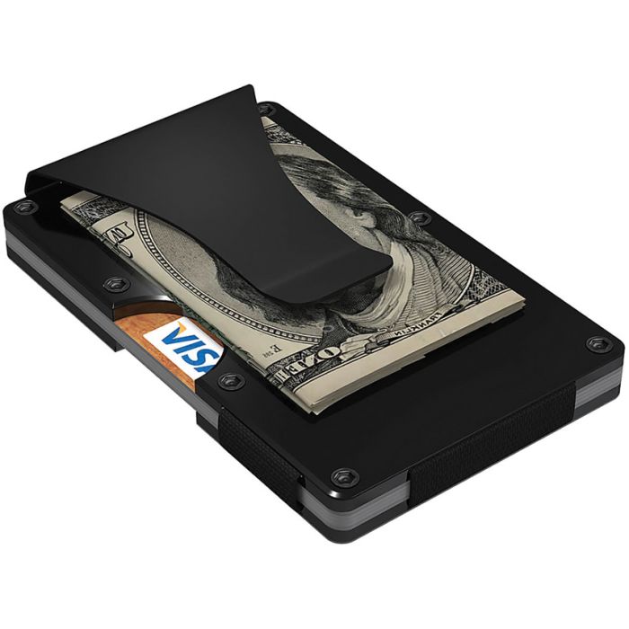 GRID Wallet Black Aluminum Wallet