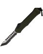 Heretic Knives Auto Hydra DLC OTF Black