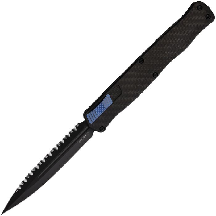 Heretic Knives Auto Cleric II OTF CF/Blue