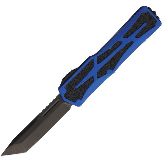 Heretic Knives Auto Colossus OTF Blue