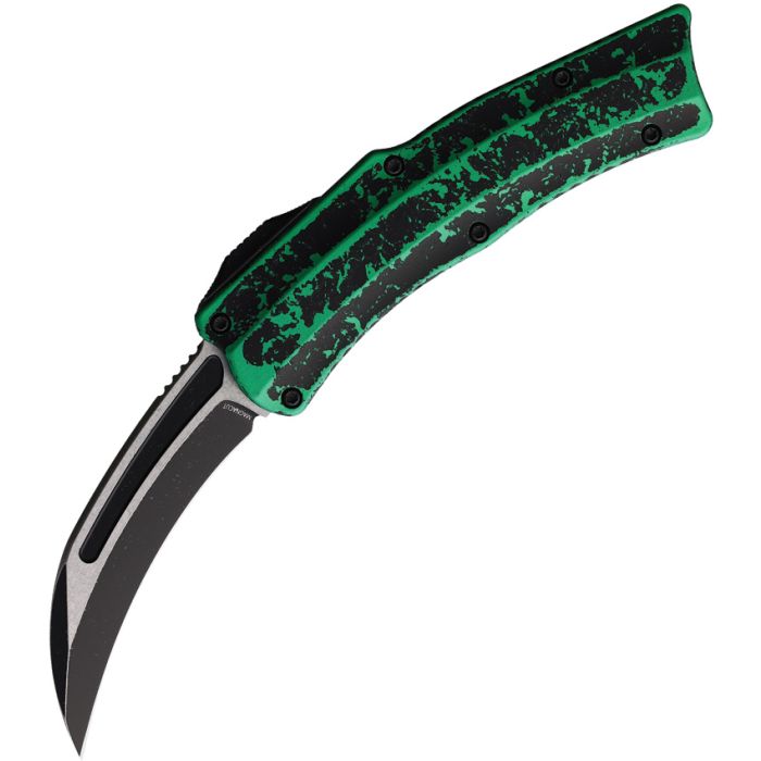 Heretic Knives Auto ROC OTF Toxic Green