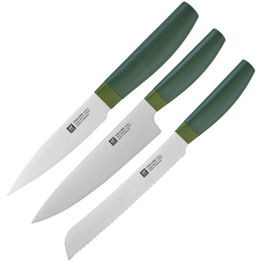 HENCKELS ZWILLING Three Piece Set Green