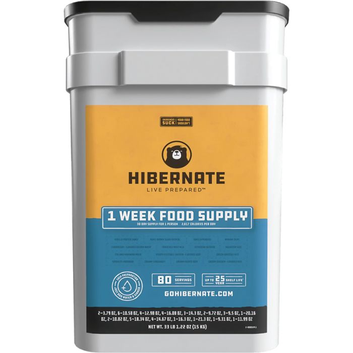 Hibernate 1 Week Premium Food Supply