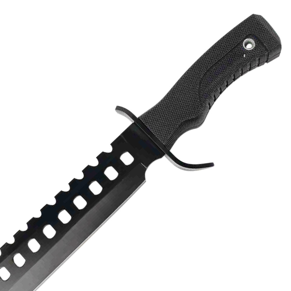 Survivors Bowie Sawback Knife 17 Inches Black