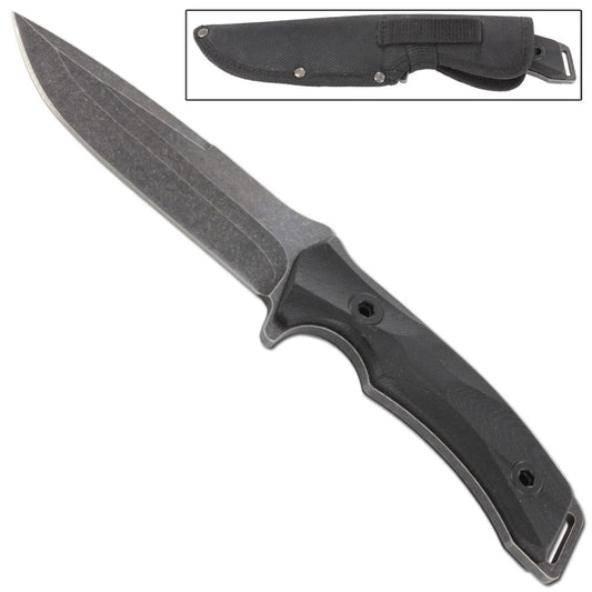 Dark Chaos Drop Point Full Tang Hunting Knife