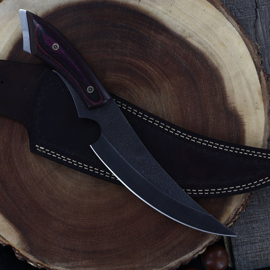 Plum Ridge Trailing Point Hunting Knife