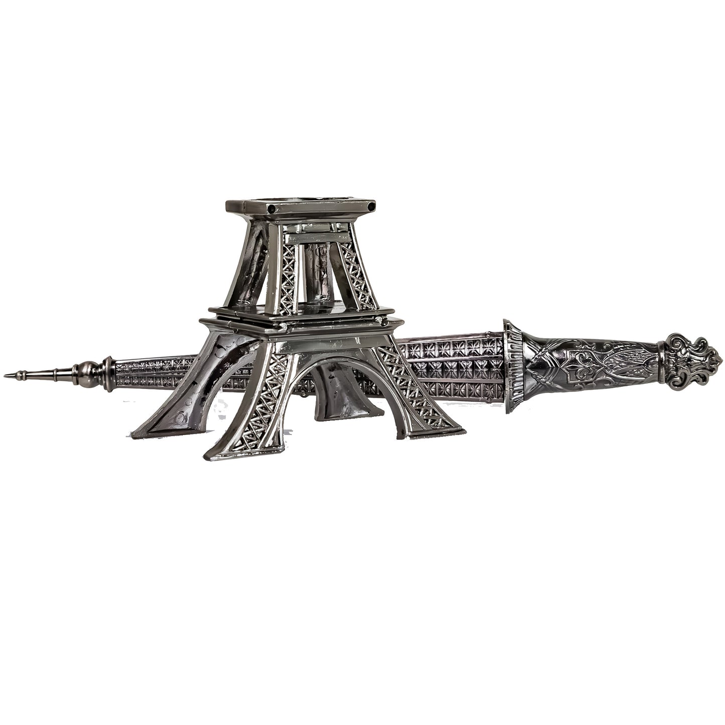 Tour de France Replica Eiffel Tower Hidden Dagger Statue | 15.25 inches