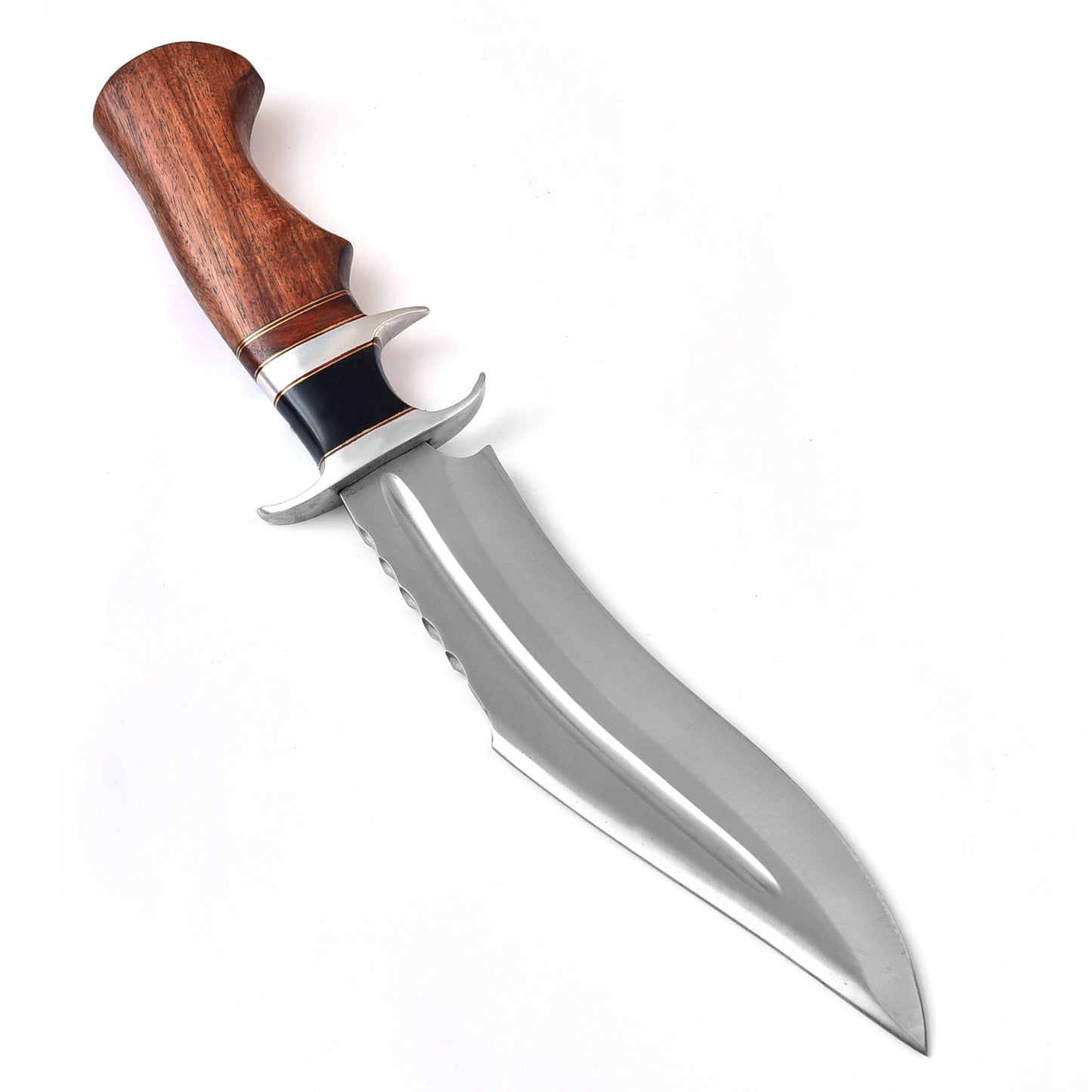 Rain in the Mountains Hunt for Life Drop Point Outdoor Hunting Knife