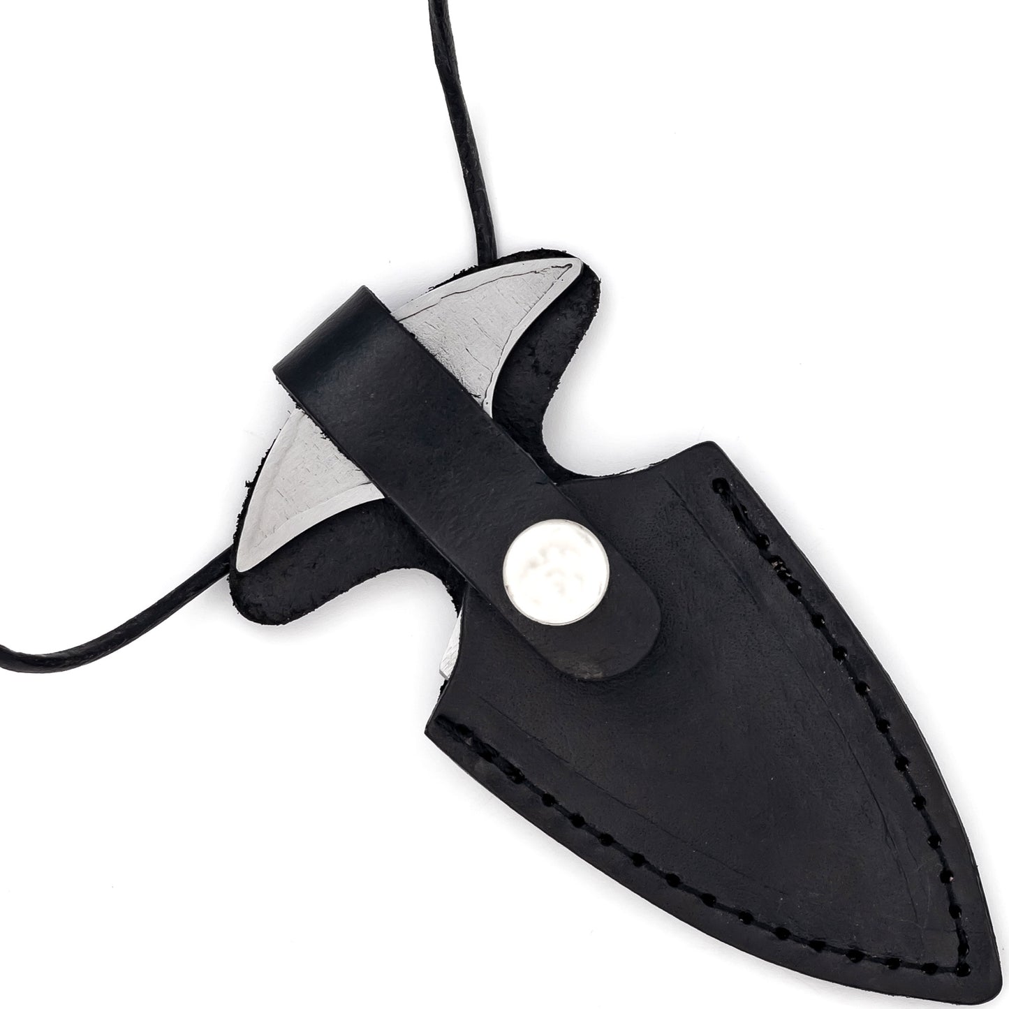 Pocket Reaper Push Dagger | High Carbon Steel Owl Face Punch Pocket Neck Knife