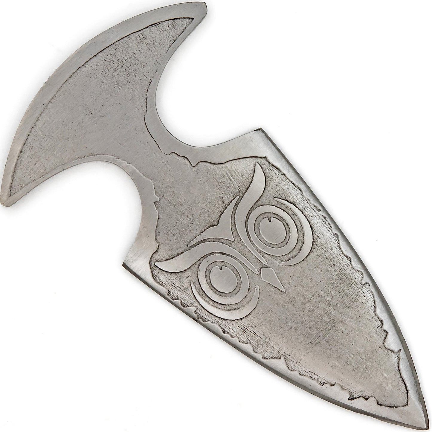 Omniscient Viewpoint Push Dagger | High Carbon Steel Owl Face Punch Pocket Neck Knife