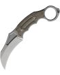 Hoback Knives Tusk Karambit Green