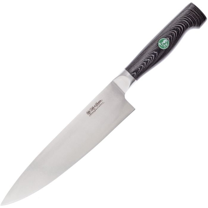 Hen & Rooster Chefs Knife Black G10