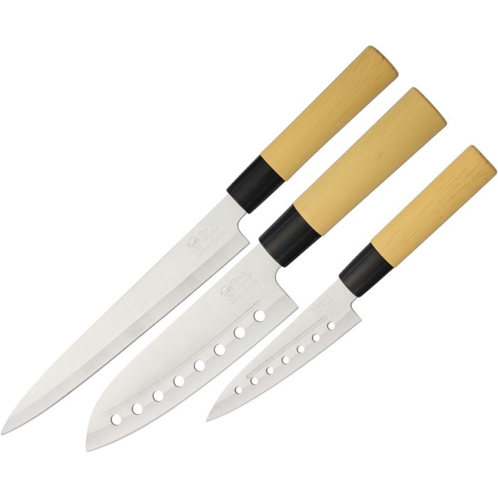 Hen & Rooster Kitchen Knife Set