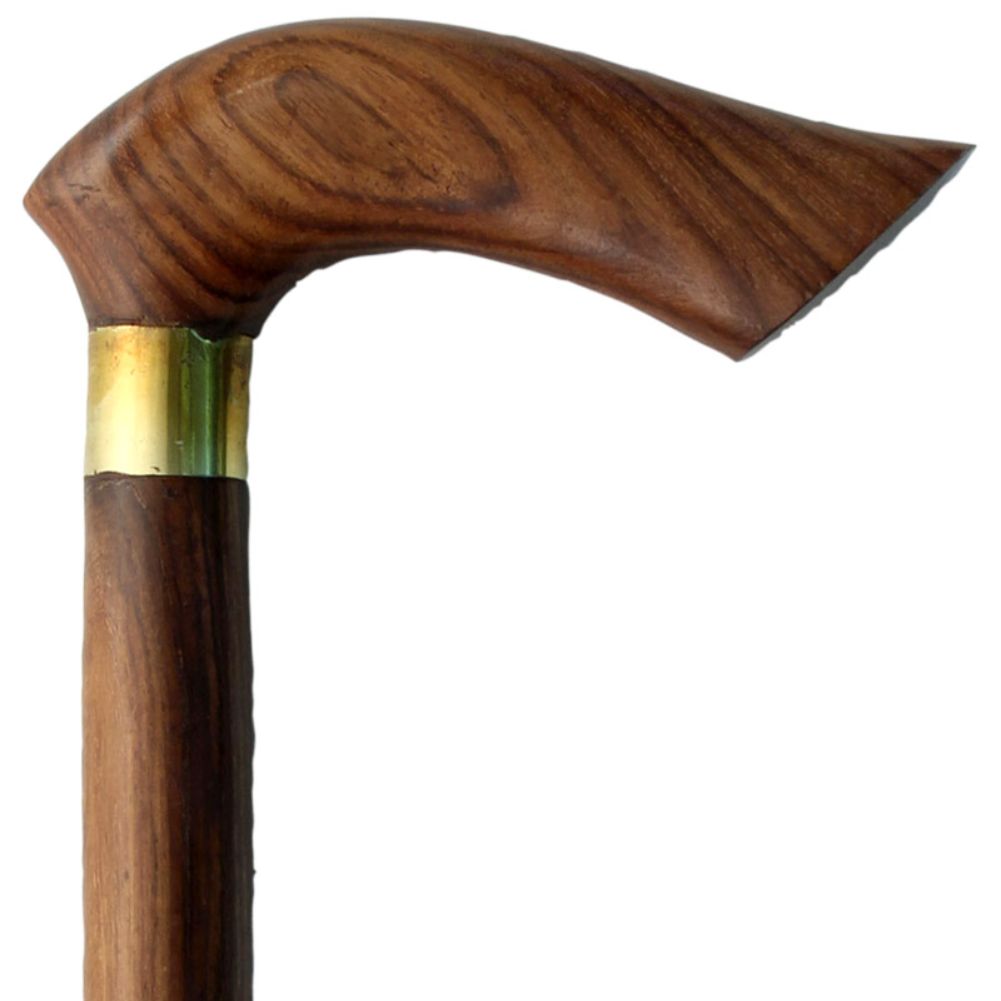 Half-Crook Sheesham Wood Grip Cane