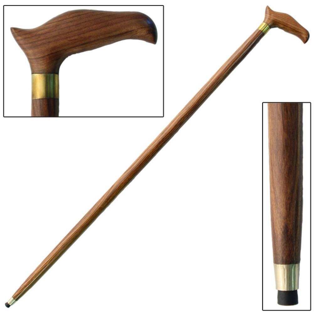 Wooden Eagle Head Sheesham Grip Cane