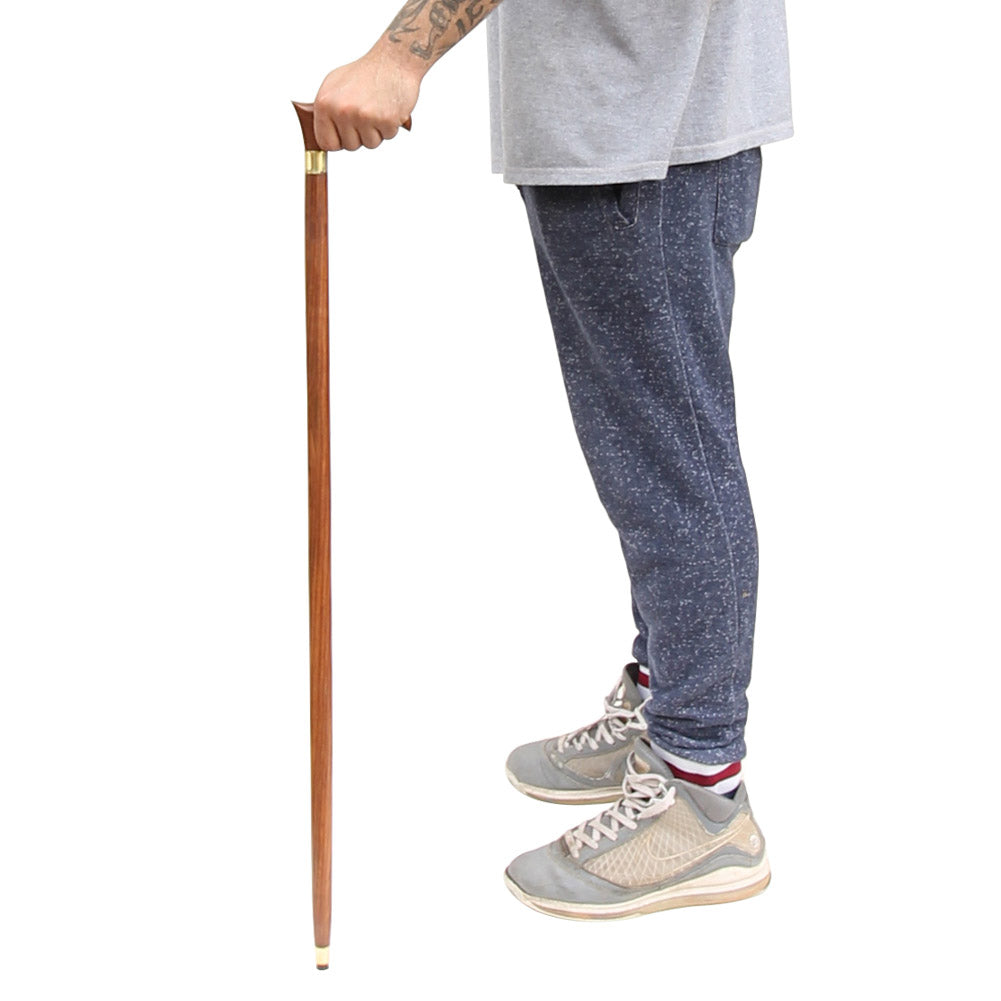 Wooden Eagle Head Sheesham Grip Cane