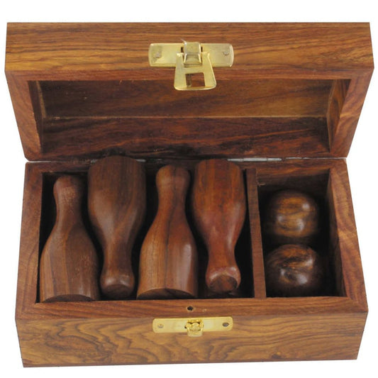 Dutch 200 Executive Wooden Desk Bowling Set