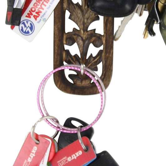 Handcrafted Climbing Faith Key Rack