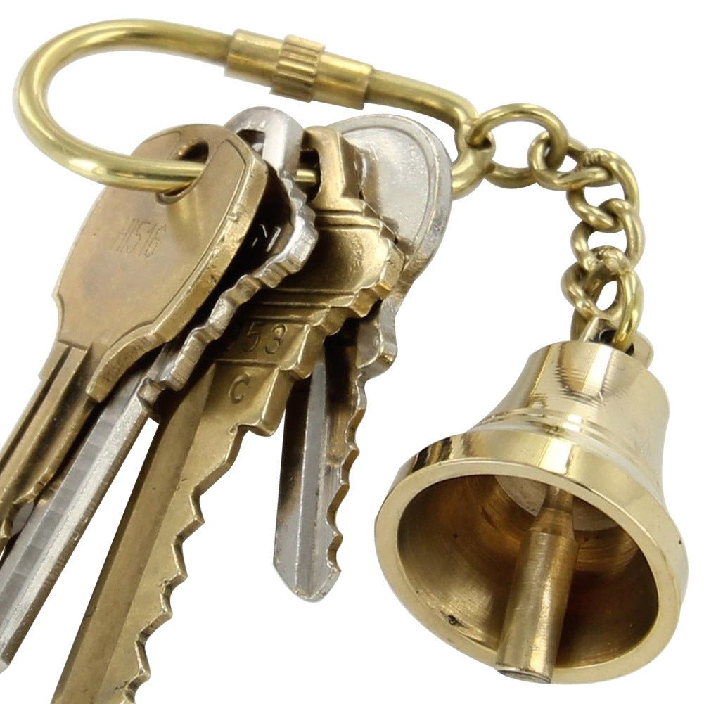 US Merchant Ship Bell Keychain