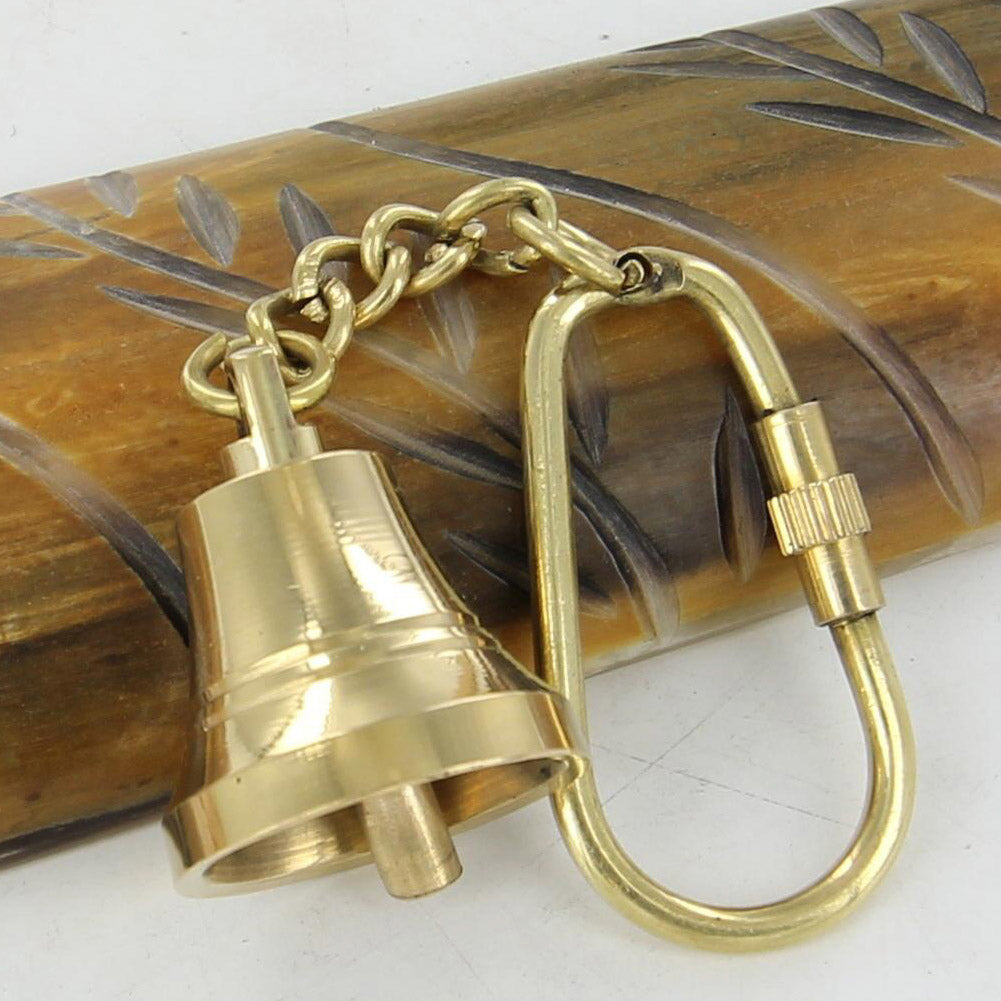 US Merchant Ship Bell Keychain