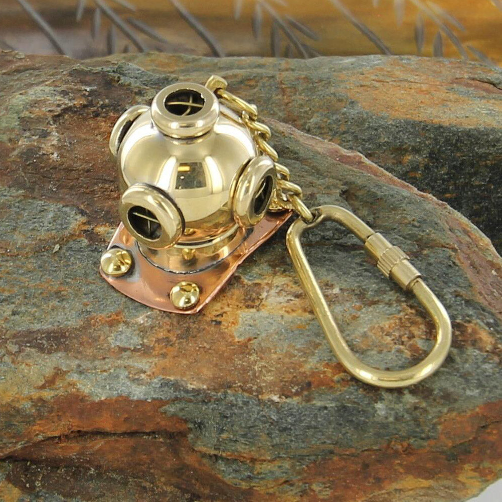 Naval Mark V Deep Sea Diving Helmet Keychain