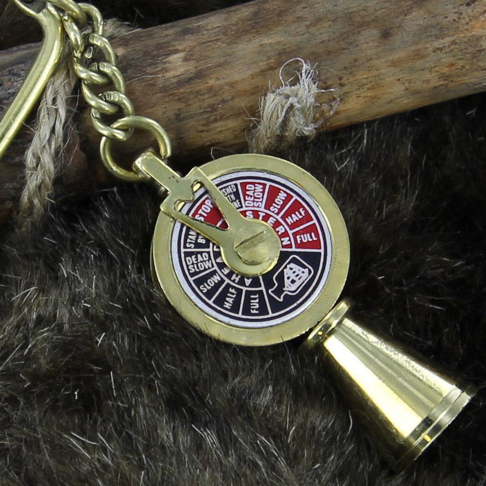 Engine Order Telegraph Replica Keychain