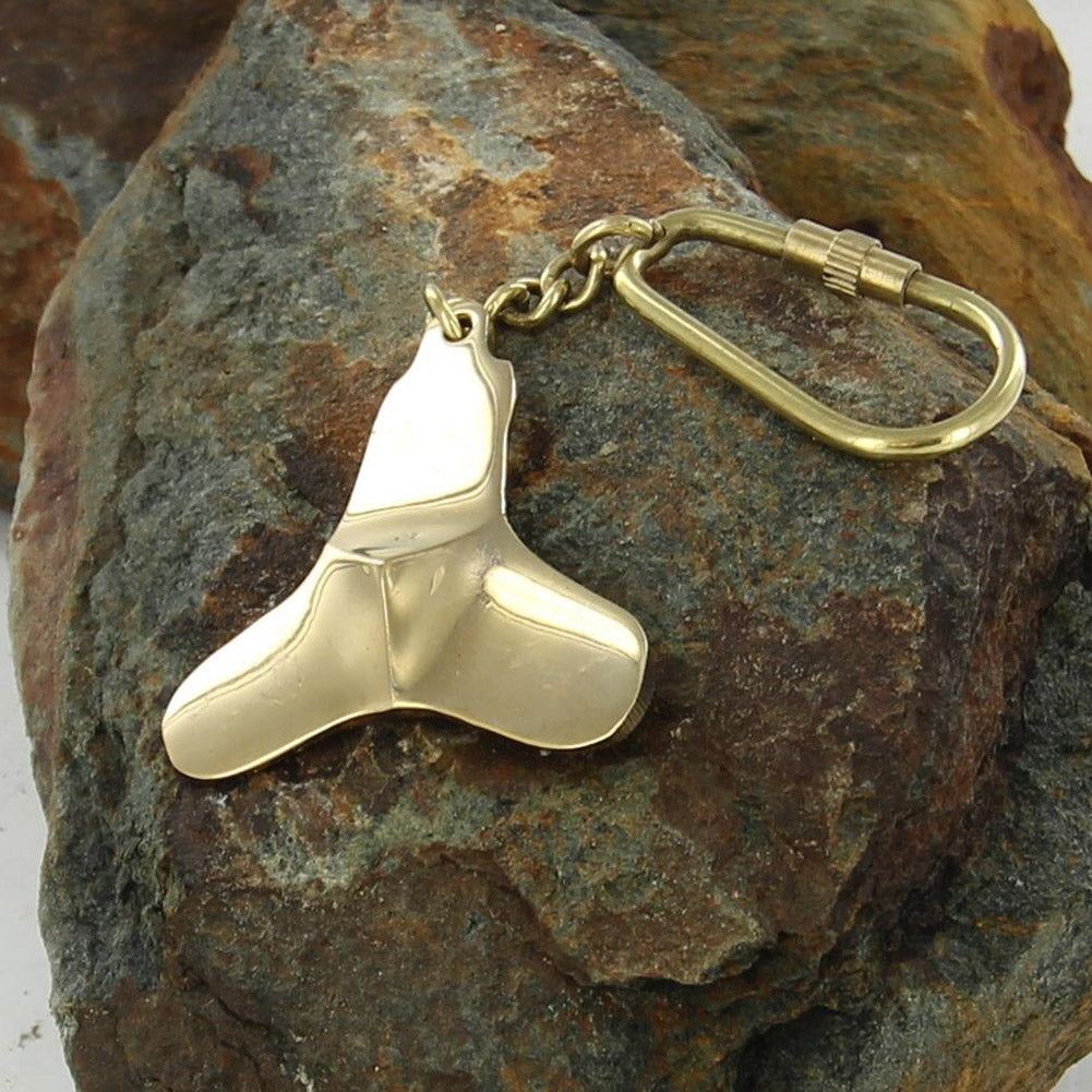 Titanic 3 Winged Propeller Keychain