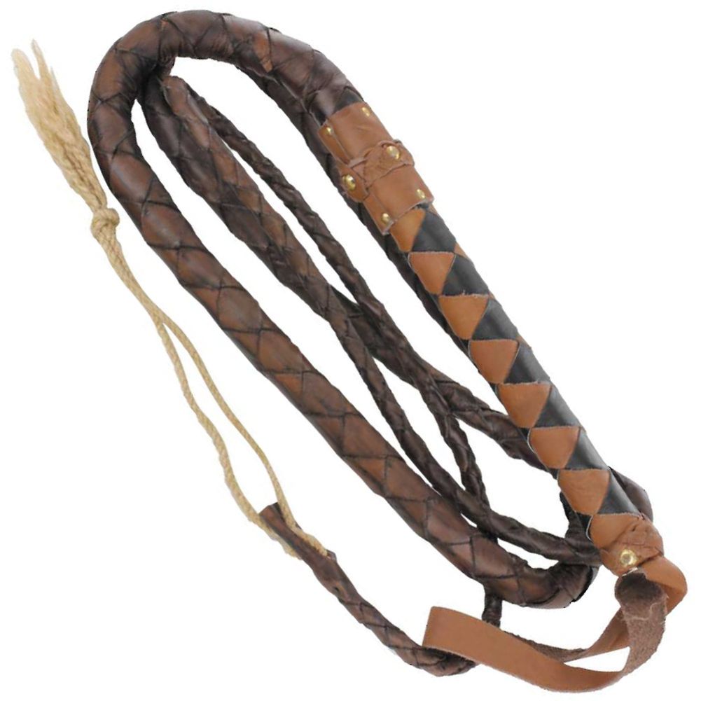 Colorado Mountain Leather Cattle Bullwhip