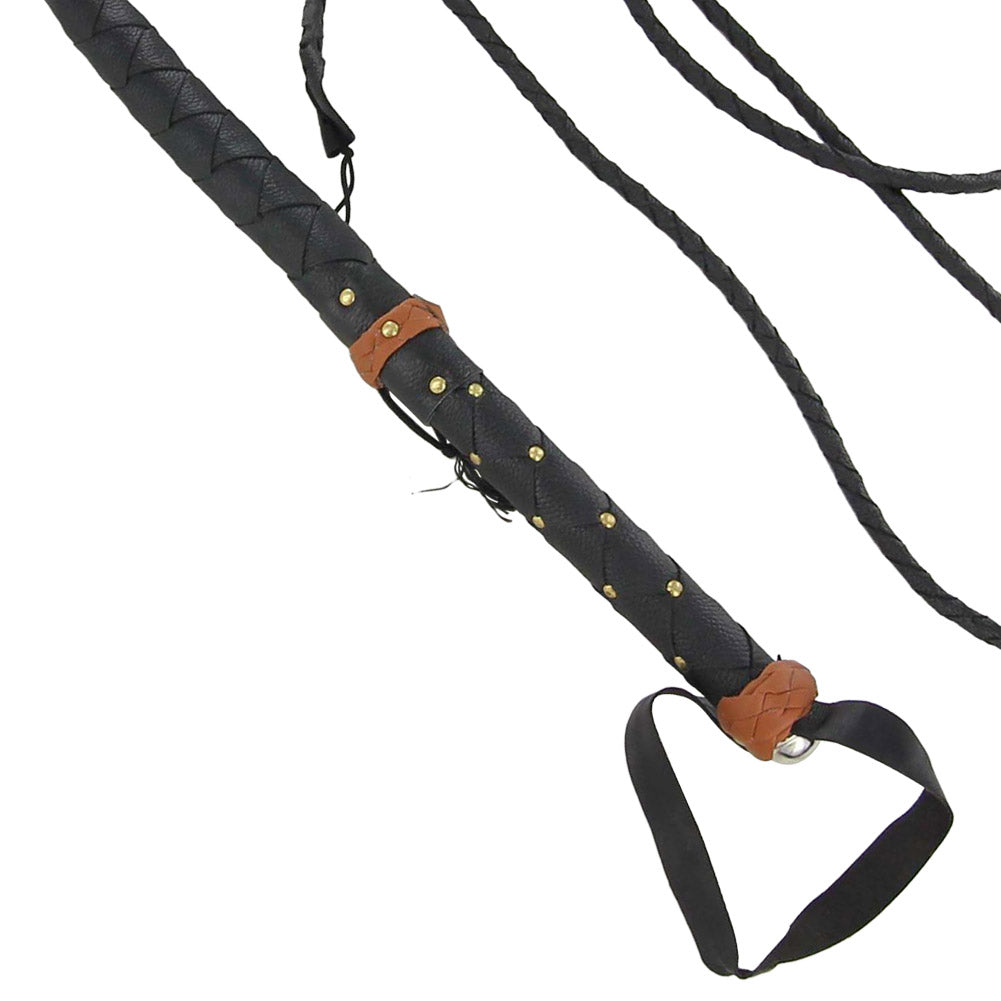 Handmade Spanish Main Leather Bull Whip