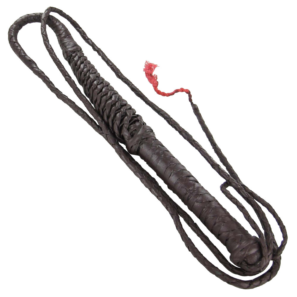 Whip Crackers Livestock Leather Bullwhip Black or Brown