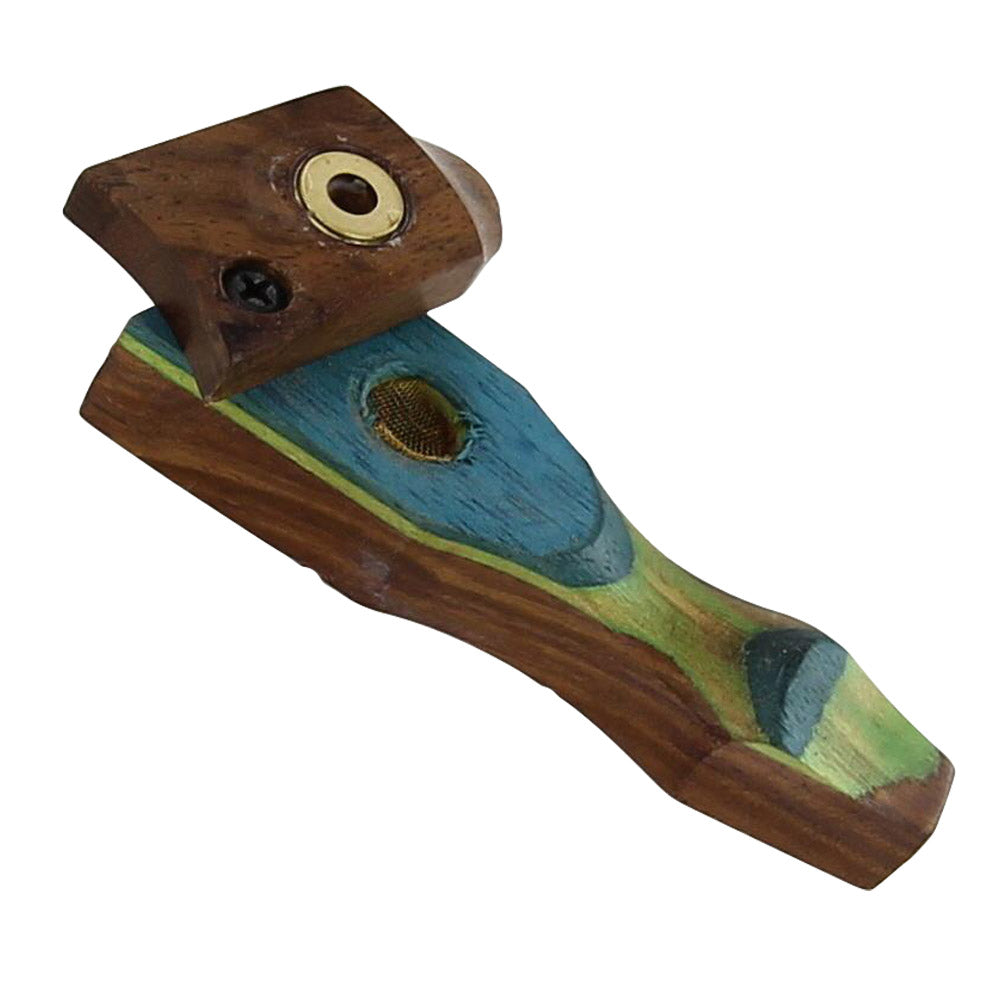 Compact Psychedelic Groove Pocket Pipe